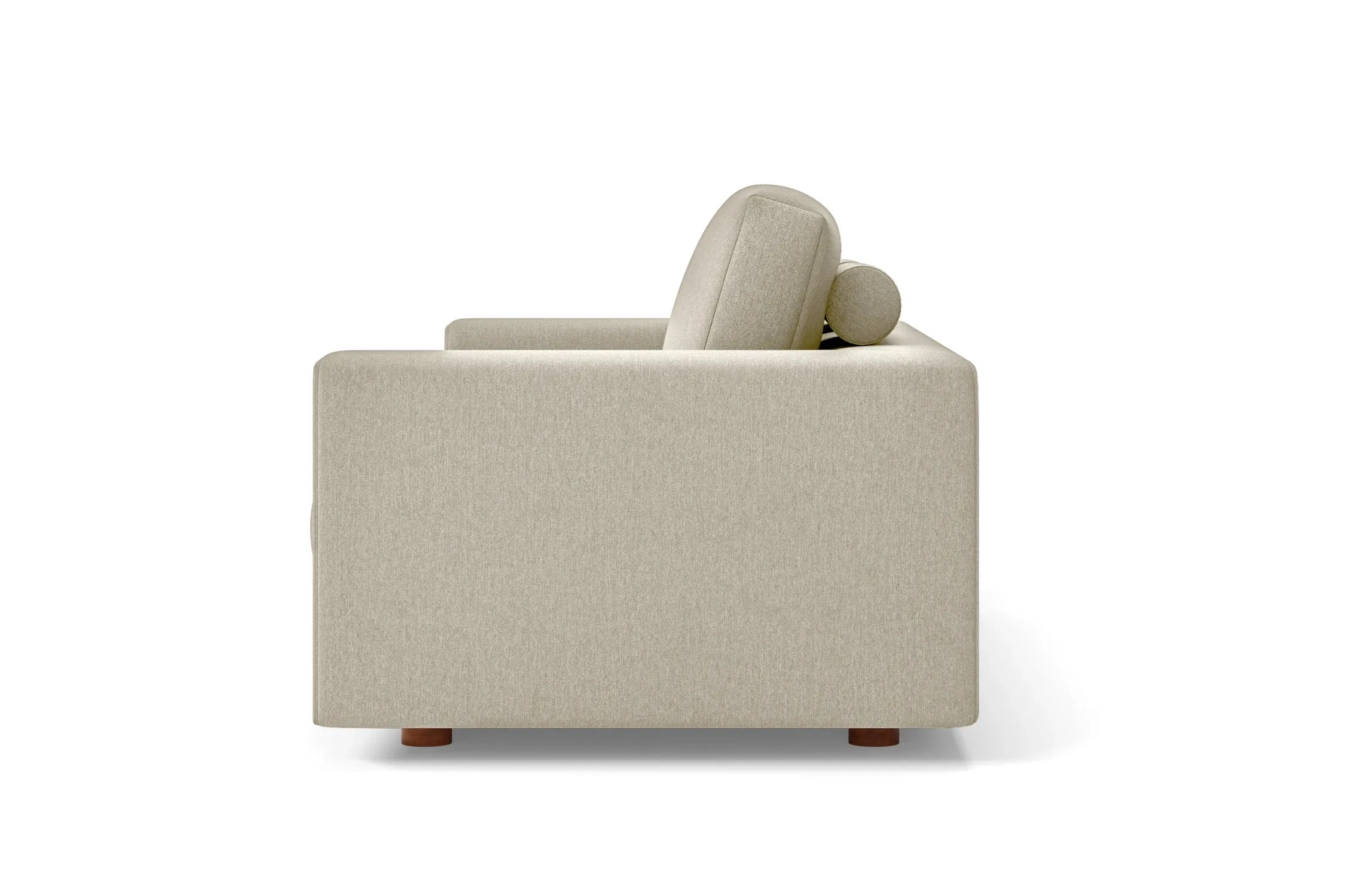Arezzo 2 Seater Sofa Cream Linen Fabric