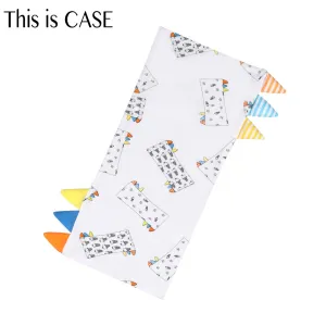 Bed-Time Buddy Case Buddy-Me Everywhere Milk with Color & Stripe tag - Jumbo