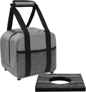 Bowling Bag - Bowling Ball Tote Padded Holder, Bowling ball case | Stylish Tote Accessories Easy to Carry Men and Women, Spacious and Practical Bowling Bag Tote for Comfortable Bowling Experience