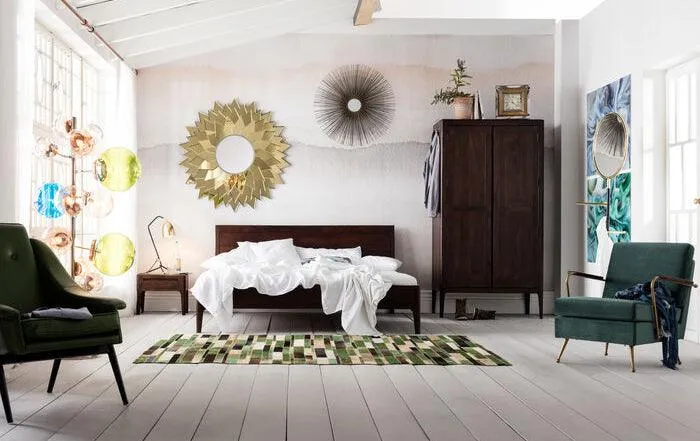 Brick Green Leather Carpet