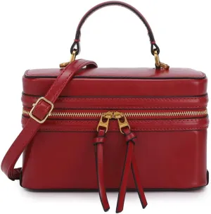 Classic Satchel Crossbody Purse for Women Chic Mini Box Purse, Women Crossbody Shoulder Bag