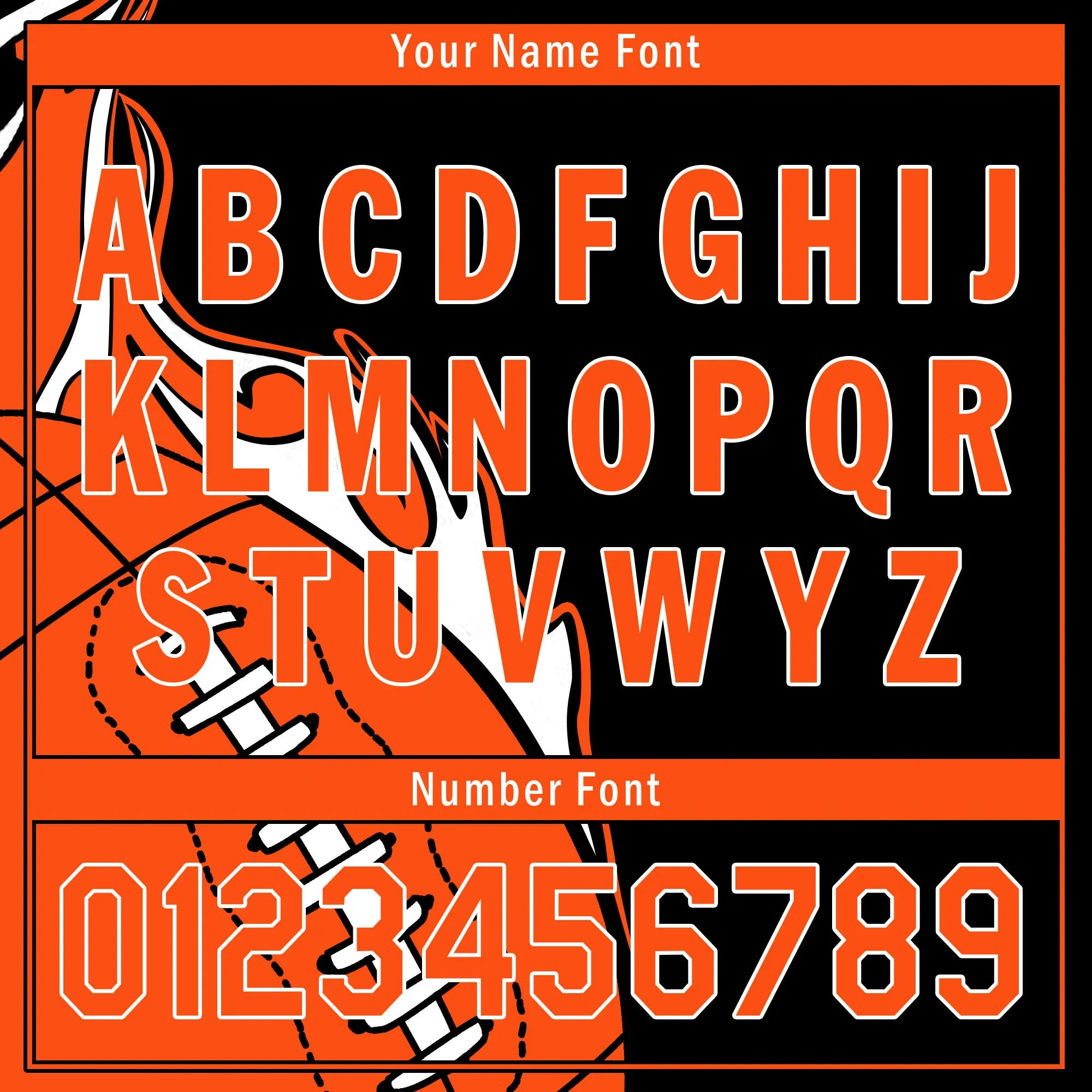 Custom Black Orange Jersey and TN Shoes Combo Offer Personalized ZH-D0200101-7