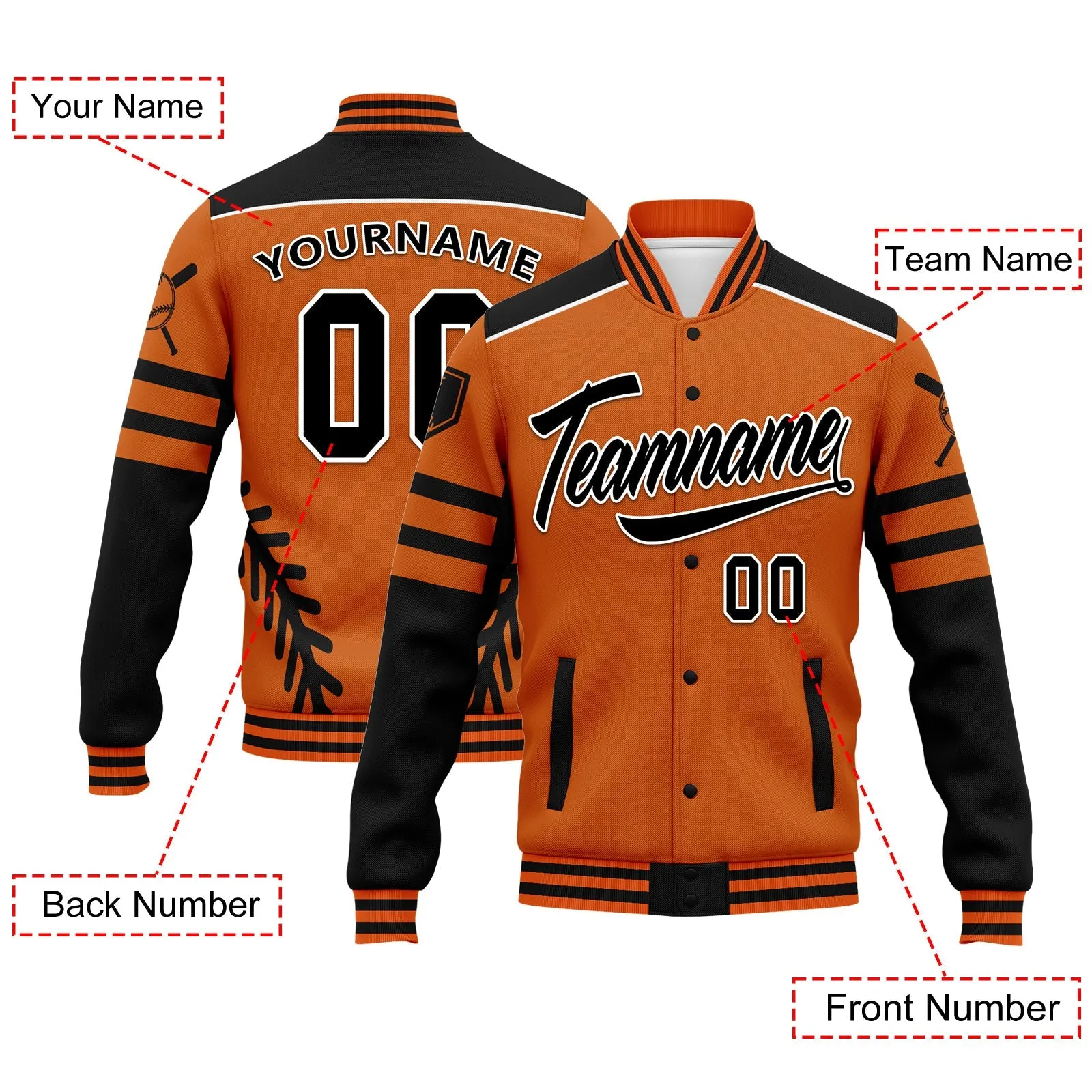 Custom Jacket MaxSoul Shoes and Hat Combo Offer Personalized Combo ZH-D023030-8