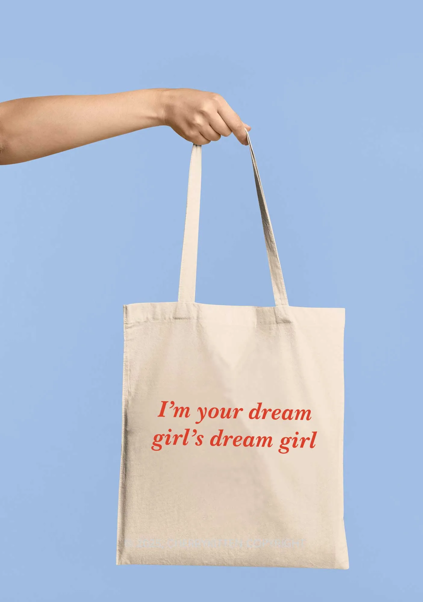 Dream Girl Pride Y2K Canvas Tote Bag Cherrykitten