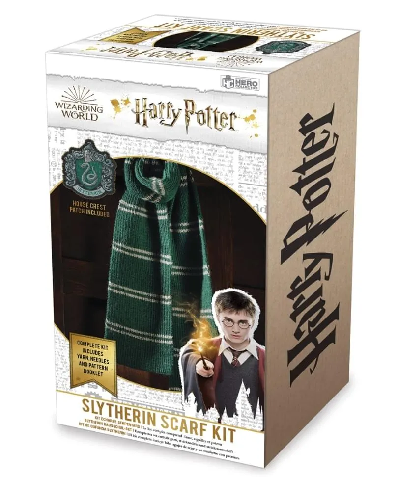 Eaglemoss Harry Potter Knit Craft Set Scarf Slytherin House