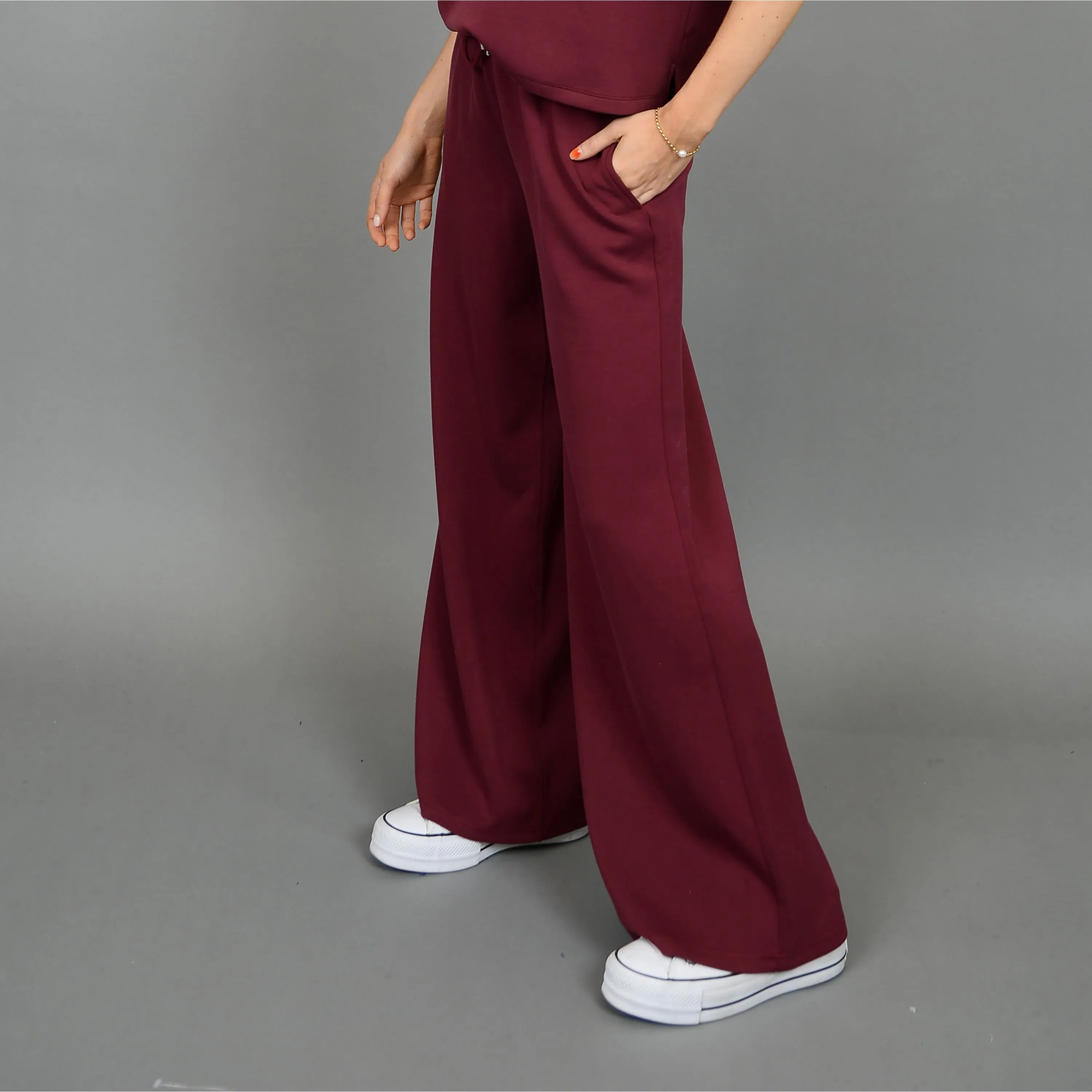 Erika Scuba Drawstring Pant