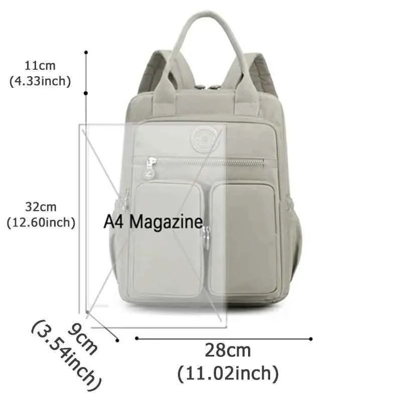 FCCB1145 Cool Backpack - Lightweight Multi-pocket SchoolBag