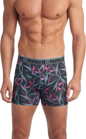 Hurley Men's 3 Pack Regrind Boxer Briefs