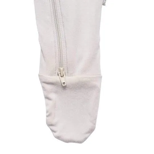 Kyte Baby - Zipper Footie - Oat