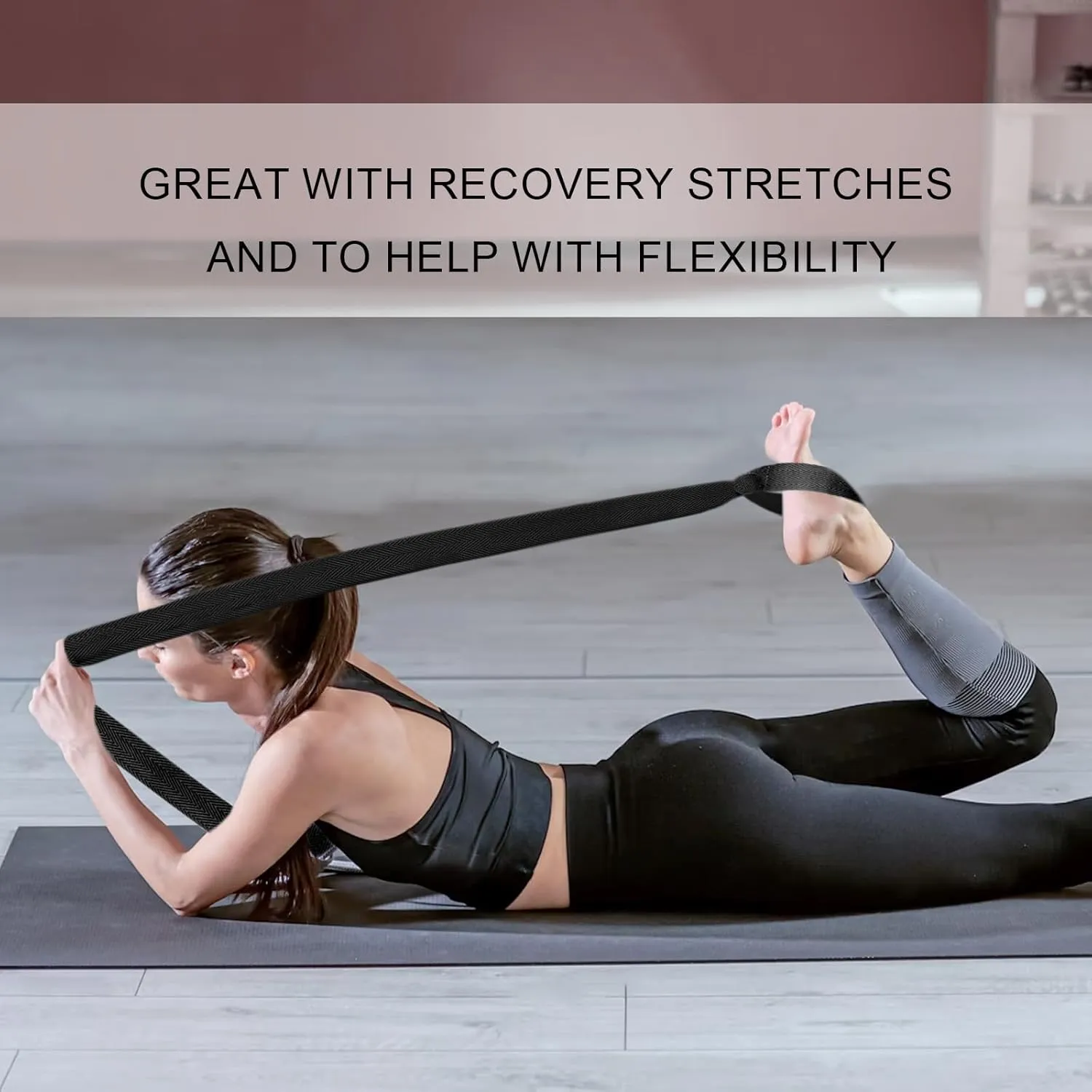 [MAT NOT Included] Yoga Mat Sling, Yoga Mat Straps for Carrying, Easy-Cinch Yoga Mat Holder Strap