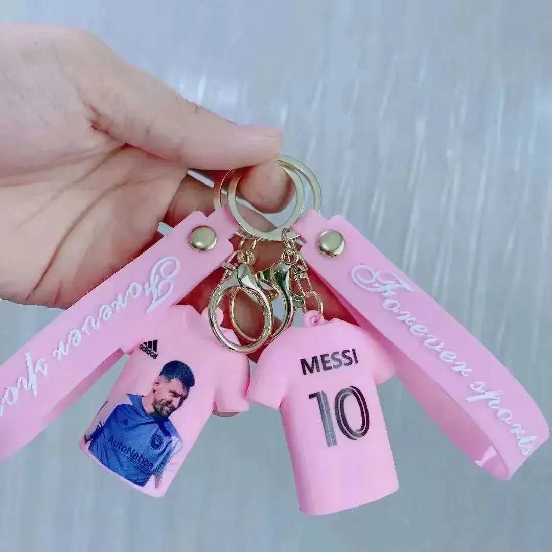 Messi Global Goals 3D Keychain