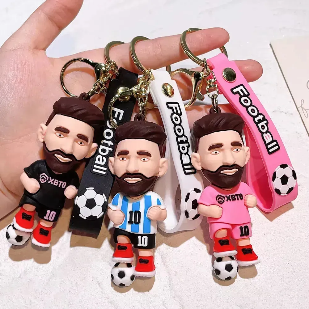 Messi Global Goals 3D Keychain