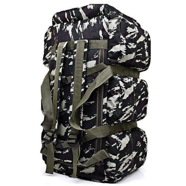 Military Duffel Backpack Combo Bag