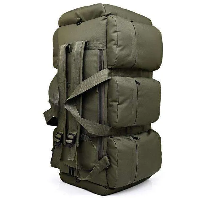Military Duffel Backpack Combo Bag