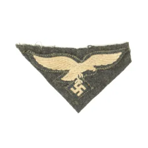 Original German WWII Luftwaffe Combat Uniform Breast Eagle Cut Out