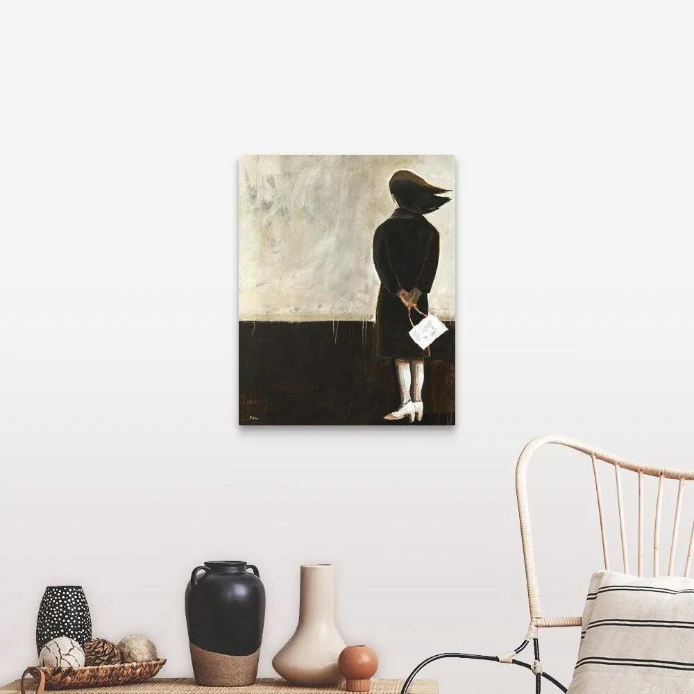 "Awaiting Arrival" Canvas Wall Art