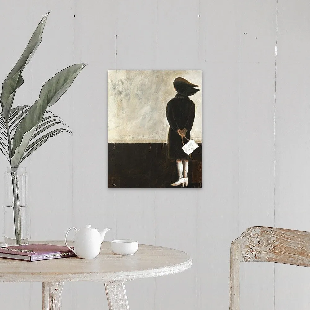 "Awaiting Arrival" Canvas Wall Art