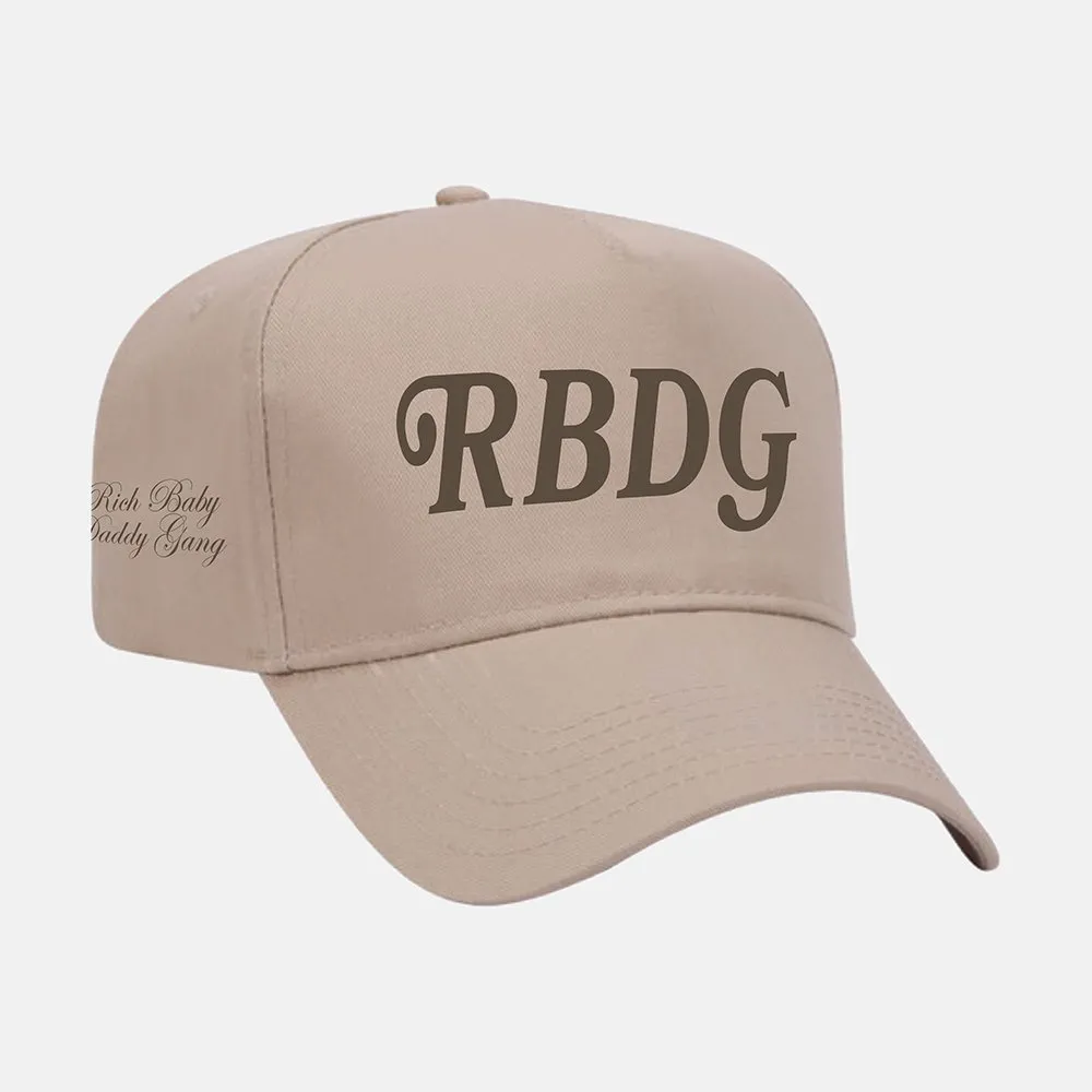 RBDG 3D Puff Embroidery Snapback 3.0- Khaki