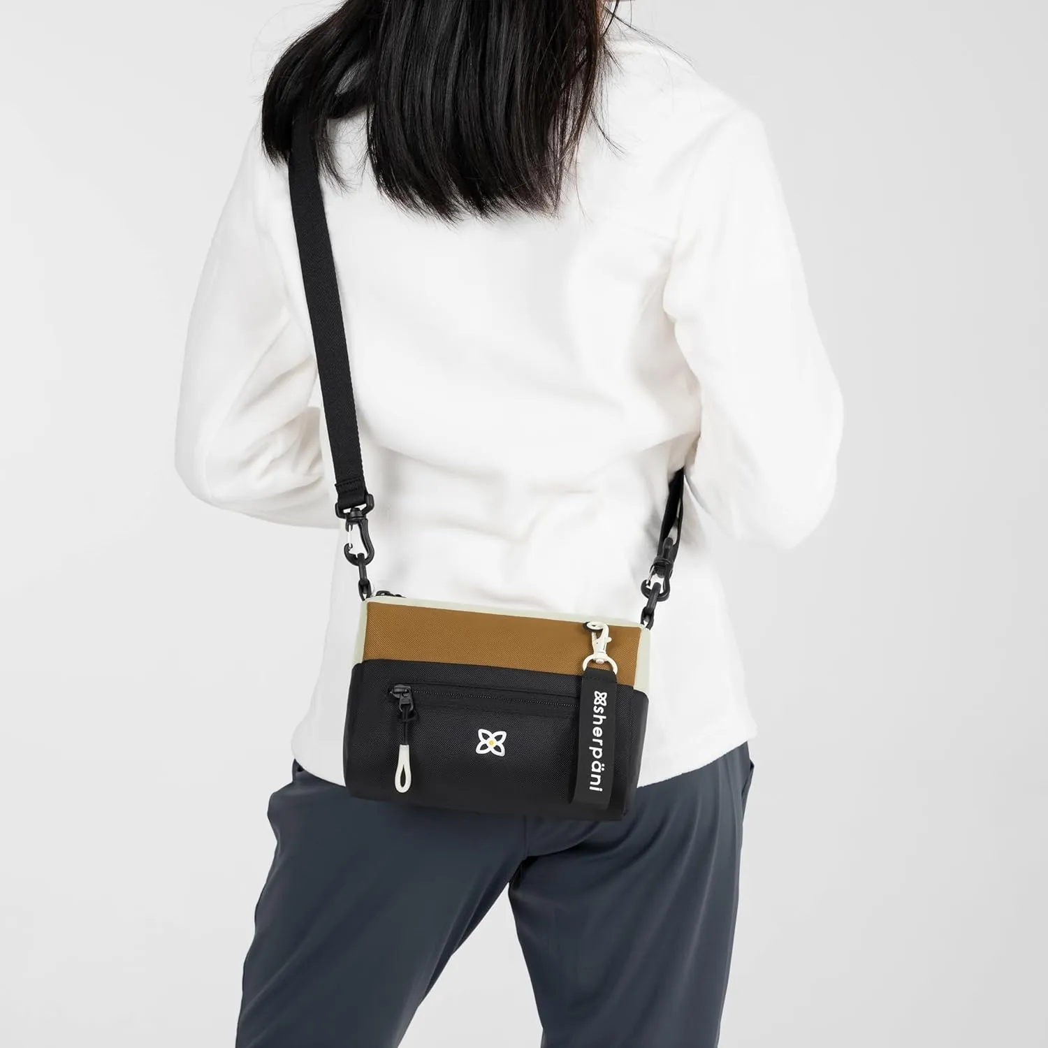 Sherpani Skye, Small Crossbody Purse, Nylon Crossbody Bag, Lightweight Cross Body, Purses for Women, RFID Protection