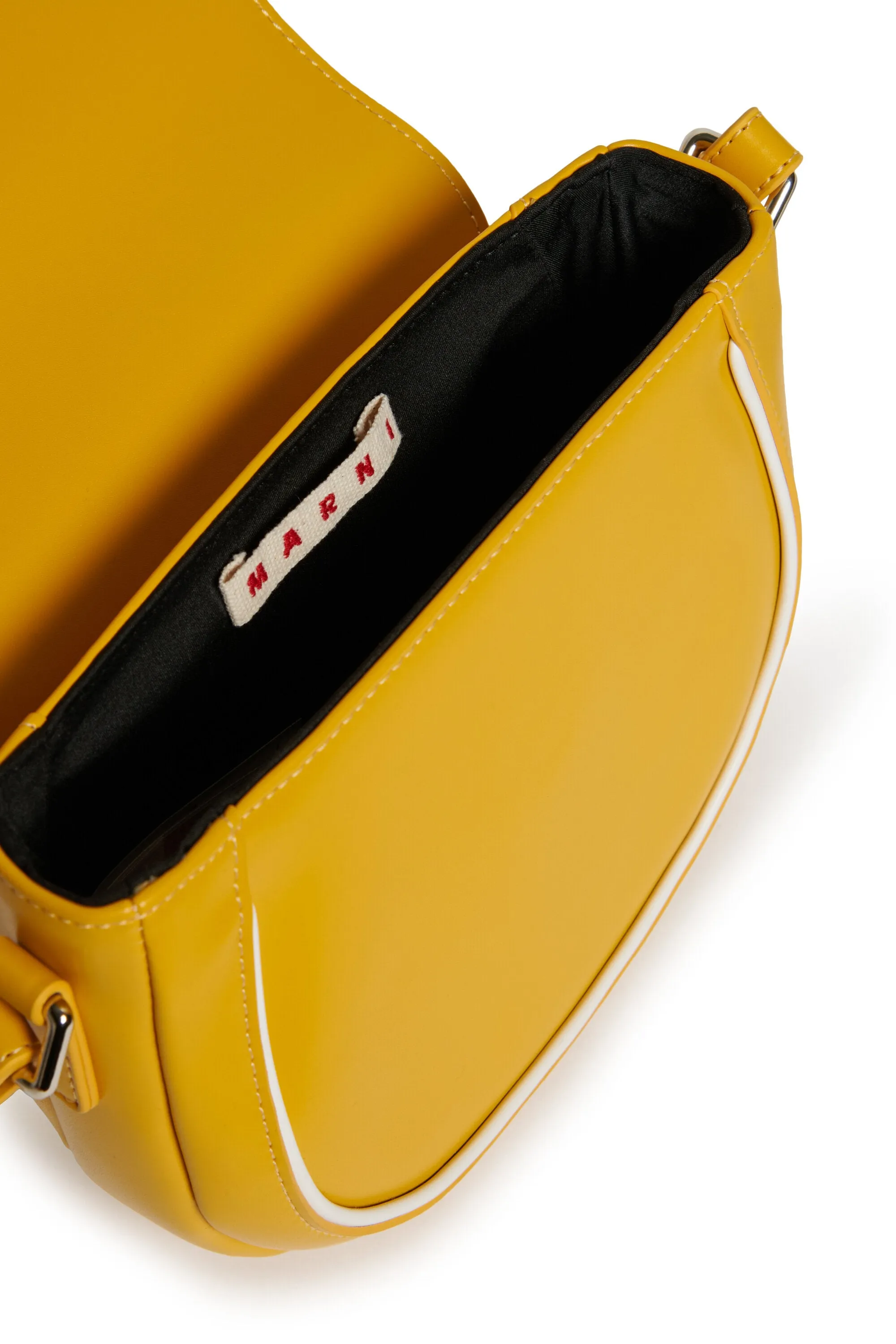 Smile bag in coated fabric