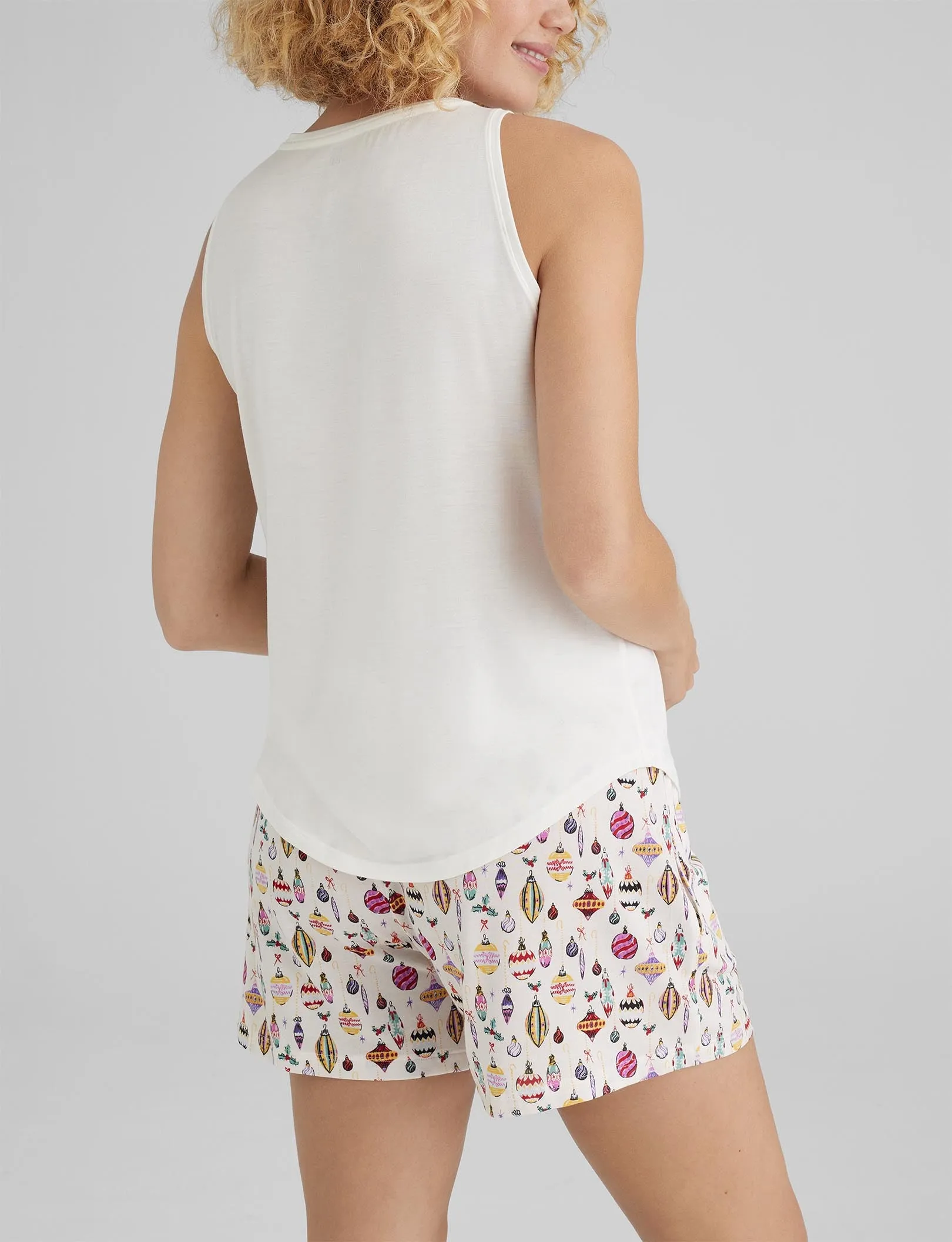 Women's Second Skin Sleep Pocket Tank & Short Set